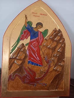 Saint Michel Archange terrassant le dragon