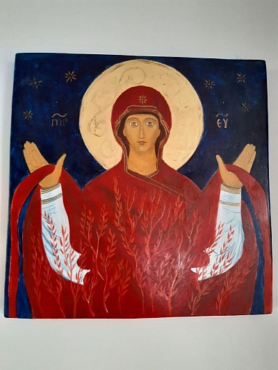 La vierge du buisson ardent monastère de sainte Catherine Égypte